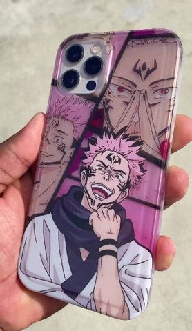 Holographic JJK Sukuna Case – Phoneguard.in