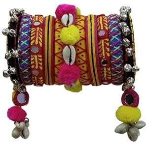 Buy The Crafted Bangle Mohini Designed Bangles, Handcrafted Cotton ...