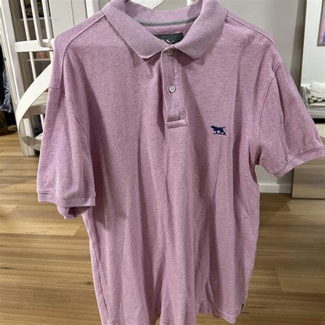 Todd and gun sports fit pink polo Men’s large Great... - Depop