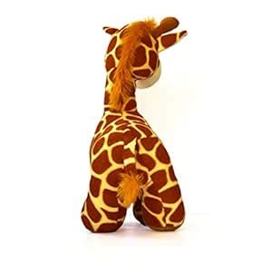 RACE MINDS Soft Toy Plush Cushion Giraffe Stuffed Soft Toy Yellow Color ...