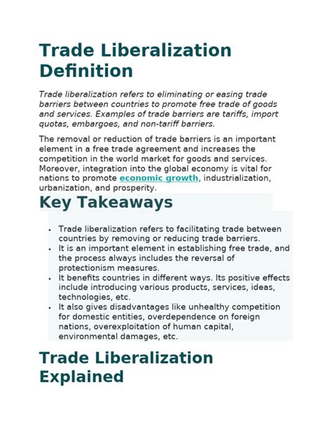 Trade Liberalization Definition 的图像结果