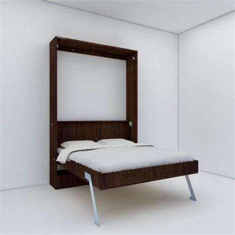 Queen Size Wall Bed With Desk – InvisibleBed.com