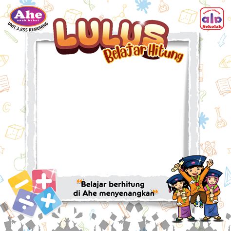 Lulus Belajar Hitung Ahe Kemuning 3.855 | Bingkain.in