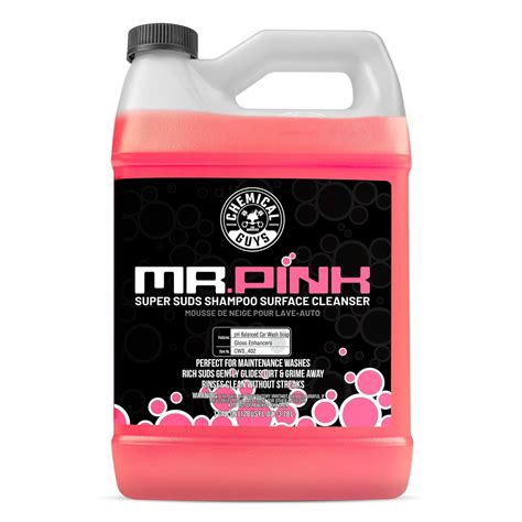 Chemical Guys CWS402 Mr. Pink Super Suds Car Wash Soap and Shampoo (3. ...