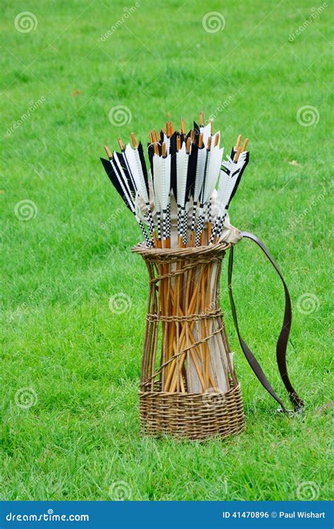 Antique quiver of arrows stock photo. Image of quiver - 41470896