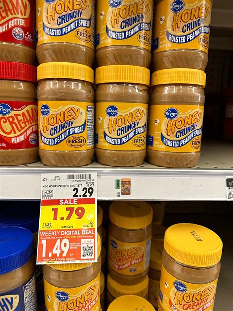 Kroger Peanut Butter as low as $1.49! - Kroger Krazy