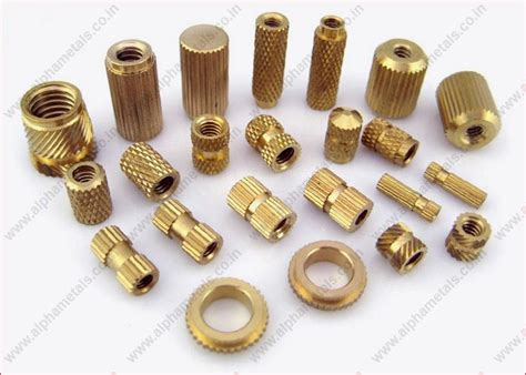 Brass Moulding Inserts | Alpha Metals