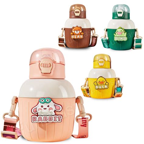 FunBlast Insulated Stainless Steel Water Bottle- Cartoon Hot and Cold ...