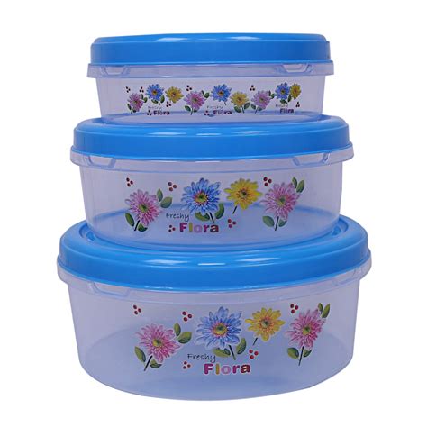 Kuber Industries Airtight Plastic Food Storage Containers|Plastic ...