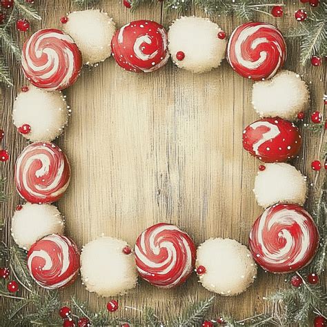 Christmas Candy Wood Card Template Free Stock Photo - Public Domain ...