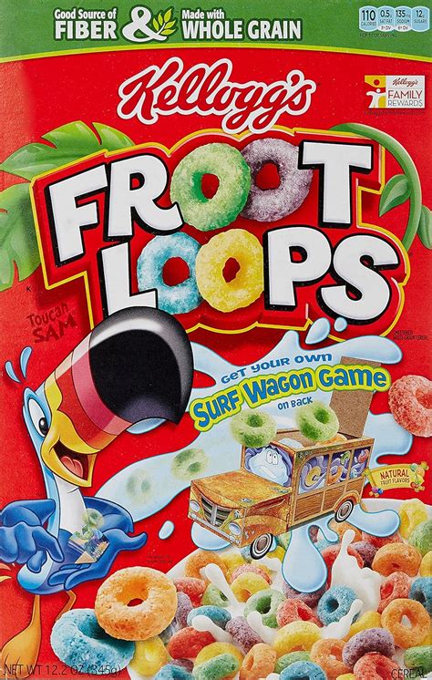 Kelloggs Cereal Fruit Loops Surf Wagon Game, 340g : Amazon.in: Grocery ...