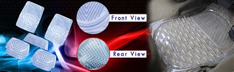 Auto Pearl Transparent 5Pc PVC Rubber 6604 Clear Car Mat for Tuv 300 ...