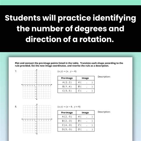 Image result for Rotation Practice Worksheet
