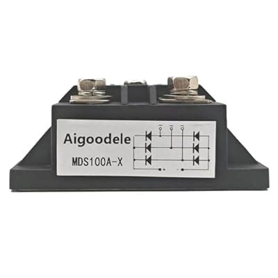 Aigoodele Bridge Rectifier MDS100A 100A 1600V Full Wave diode India | Ubuy