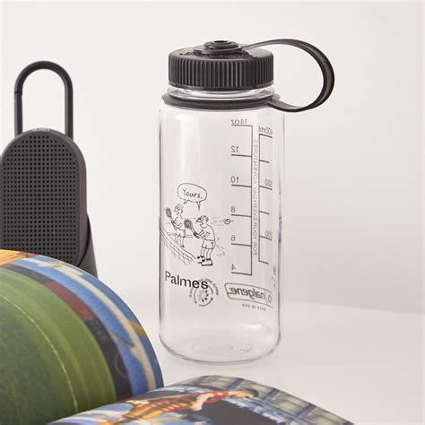 Palmes Yours 16oz. WM Nalgene Water Bottle Clear & Black | END. (AU)