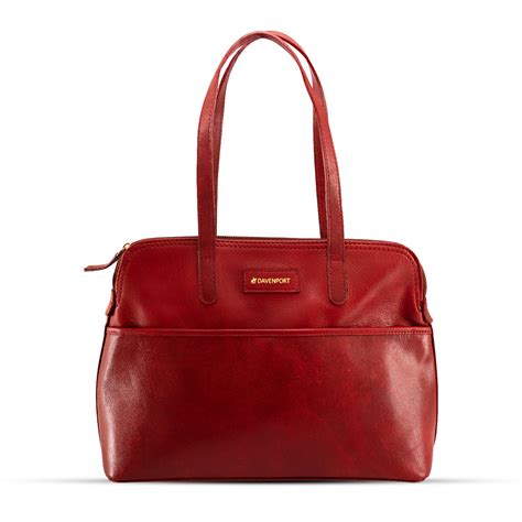 Eleanor Medium Leather Handbag - Maroon – Massimo FPL Brands Store ...