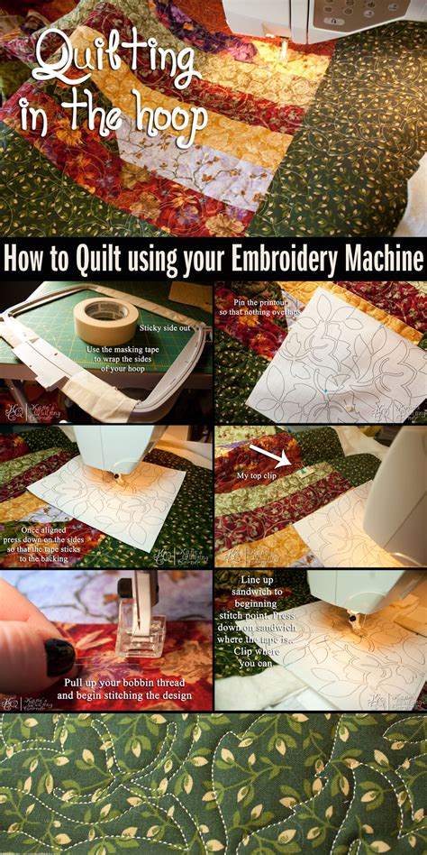 Image result for How to Quilt Using an Embroidery Machine