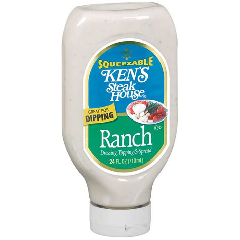 Ken's Steak House Ranch Dressing Topping & Spread, 24 Ounce - Walmart ...