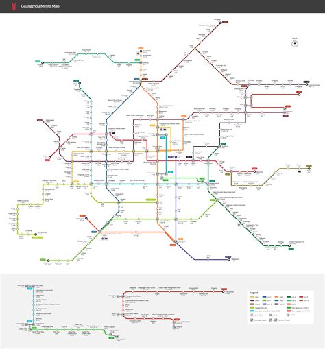 Guangzhou subway map