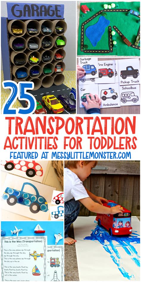 Transportation Activities for Toddlers 的图像结果