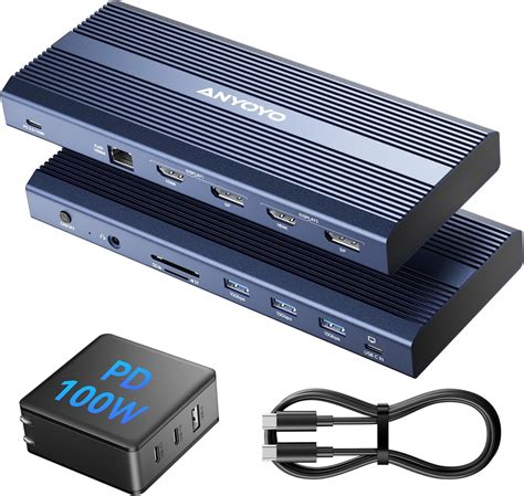ANYOYO USB C Docking Station Dual Monitor India | Ubuy