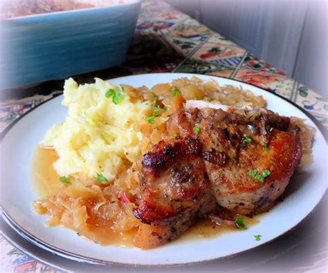 Pork Chops & Sauerkraut | The English Kitchen