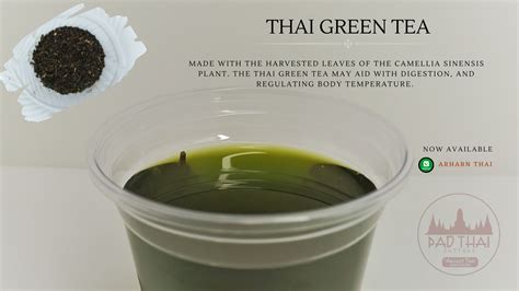 Thai Green Tea - Pad Thai Factory
