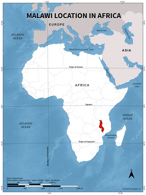 Malawi Maps | Mappr