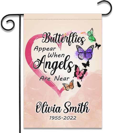 Amazon.com : - Personalized Butterflies Appear When Angels Are Near ...