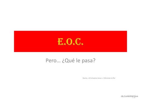 Quino A comer suponer interdire: English ESL powerpoints