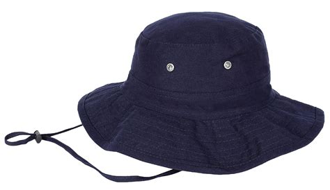 Buy Zacharias Men's Cotton Hat with Chinstring CL-5212 (Navy Blue; Free ...