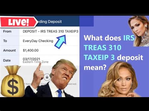 FUNDED! IRS TREAS 310-meaning of the ACH deposit! Why did I get a ...