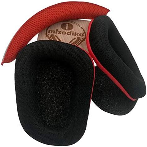 misodiko Ear Cushions and Headband Pads - for Logitech G930 G430 G230 ...