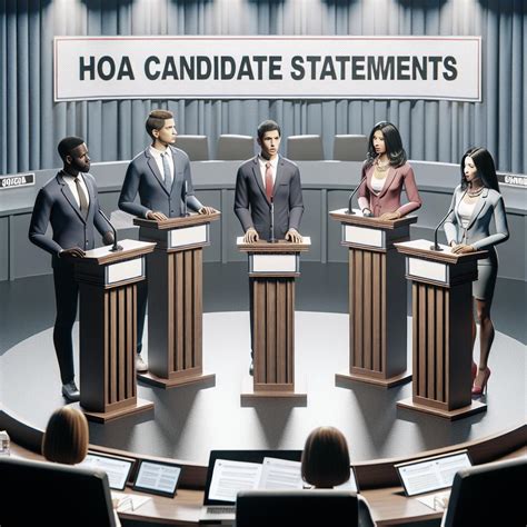 Crafting the Perfect HOA Candidate Statement: Tips and Examples ...