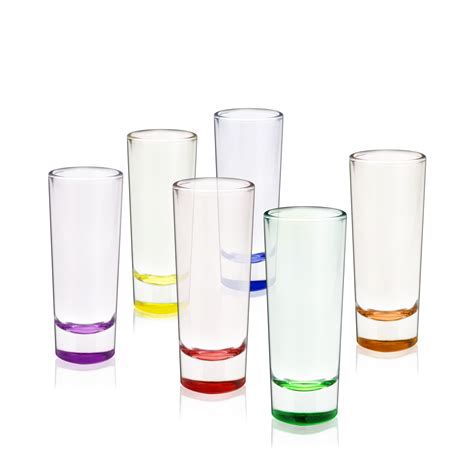 True 2 Ounce Shot Glass Shooters, Set of 6, Dishwasher Safe - Walmart.com