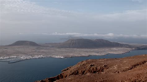 view of La Graciosa in the Canary Islands 22844691 Stock Video at Vecteezy