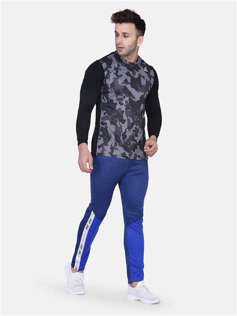 Men's Grindle Track Pant- Blue