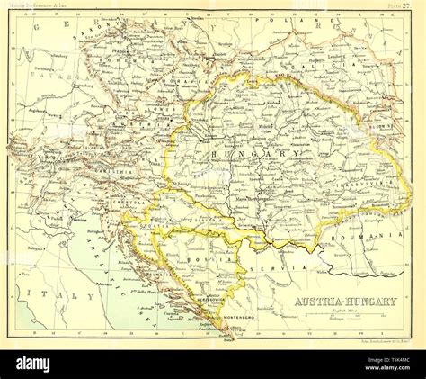 Cities In Hungary 1900