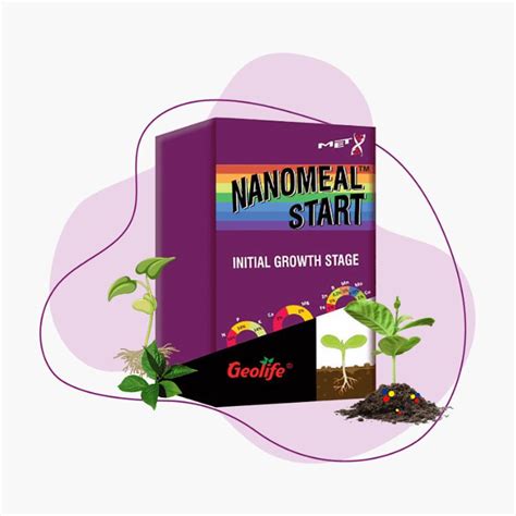 Geolife Nanomeal Start Initial Growth Stage 100% Water Soluble Mixture ...