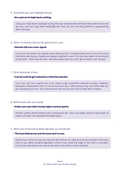 FREE North Carolina Motorcycle Permit Test 7 - Real 2024 DMV Test Questions