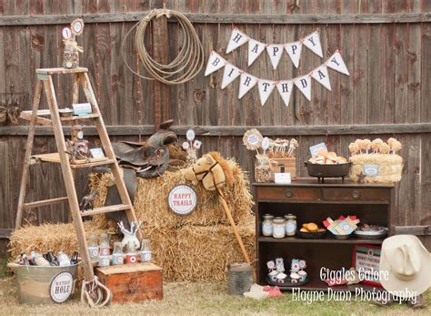 Pin by Carey Glines on Party Ideas | Cowboy birthday party, Cowboy ...