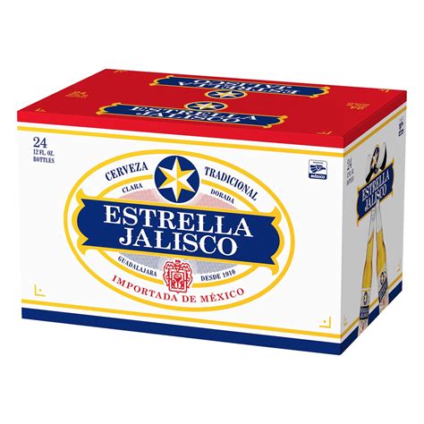Estrella Jalisco Beer, 24 Pack 12 fl. oz. Bottles 24 ct | Shipt