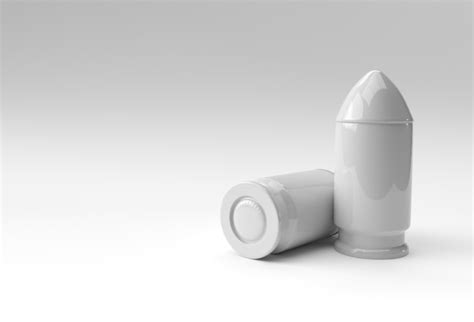 3d render bullet icon design. | Premium Photo