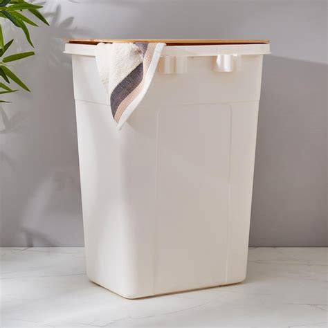 Buy Regan Laundry Hamper with Bamboo Lid from Home Centre at just INR ...