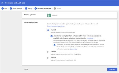 Approve Edulastic as a Third-Party App in Google Workspace
