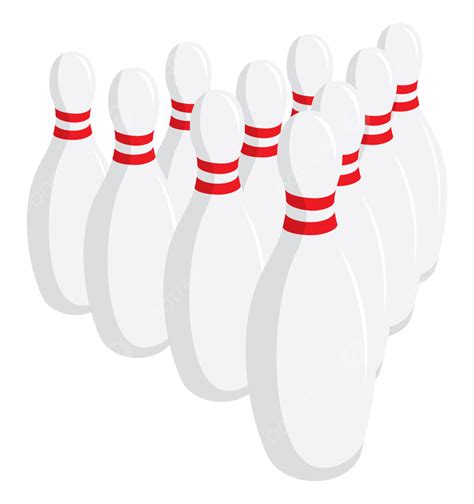 Bowling Pin Clipart How To Draw Bowling Pins Step By Step