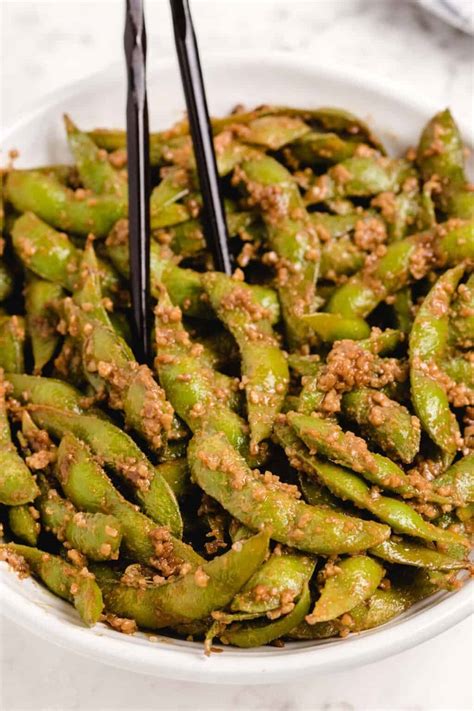 The Best Garlic Edamame Recipe - Platter Talk