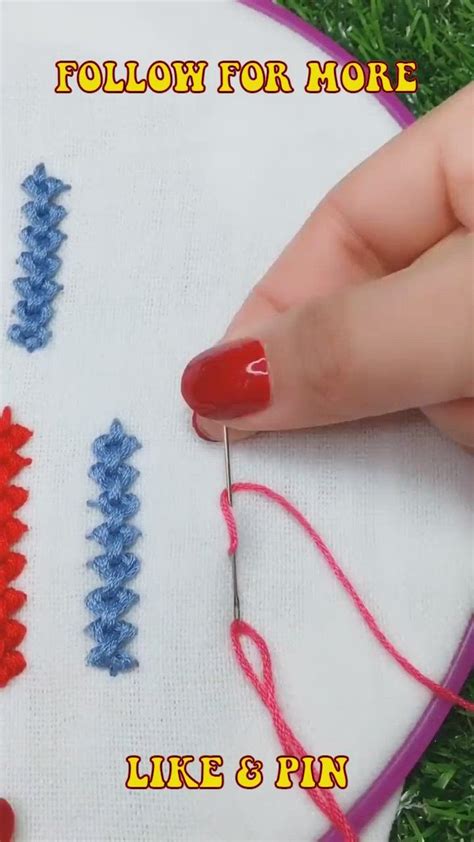 Free Embroidery Tutorials 的图像结果