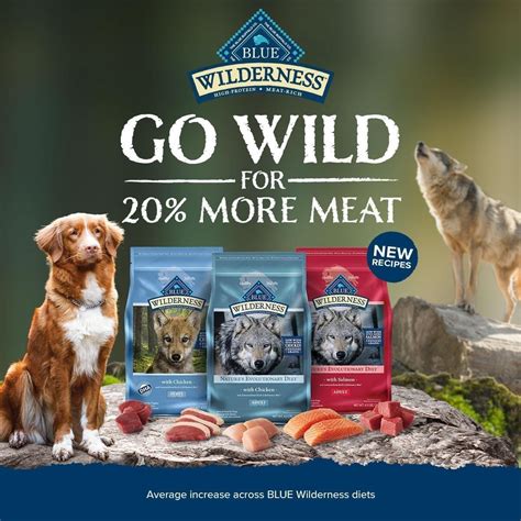 It's no secret that dogs love meat. Premium, high-protein BLUE ...
