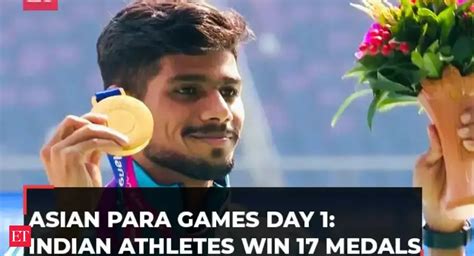 Asian Para Games 2022: India makes stunning start with 17 medals on Day ...